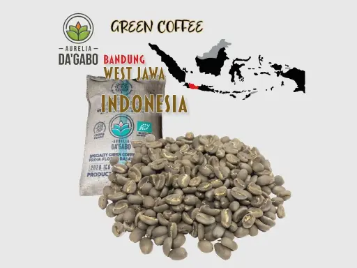 [COFG-JWBL-SAFW] Green Coffee "SUNDA" Da'Gabo, Specialty Arabica, West Jawa Bandung Indonesia, Washed